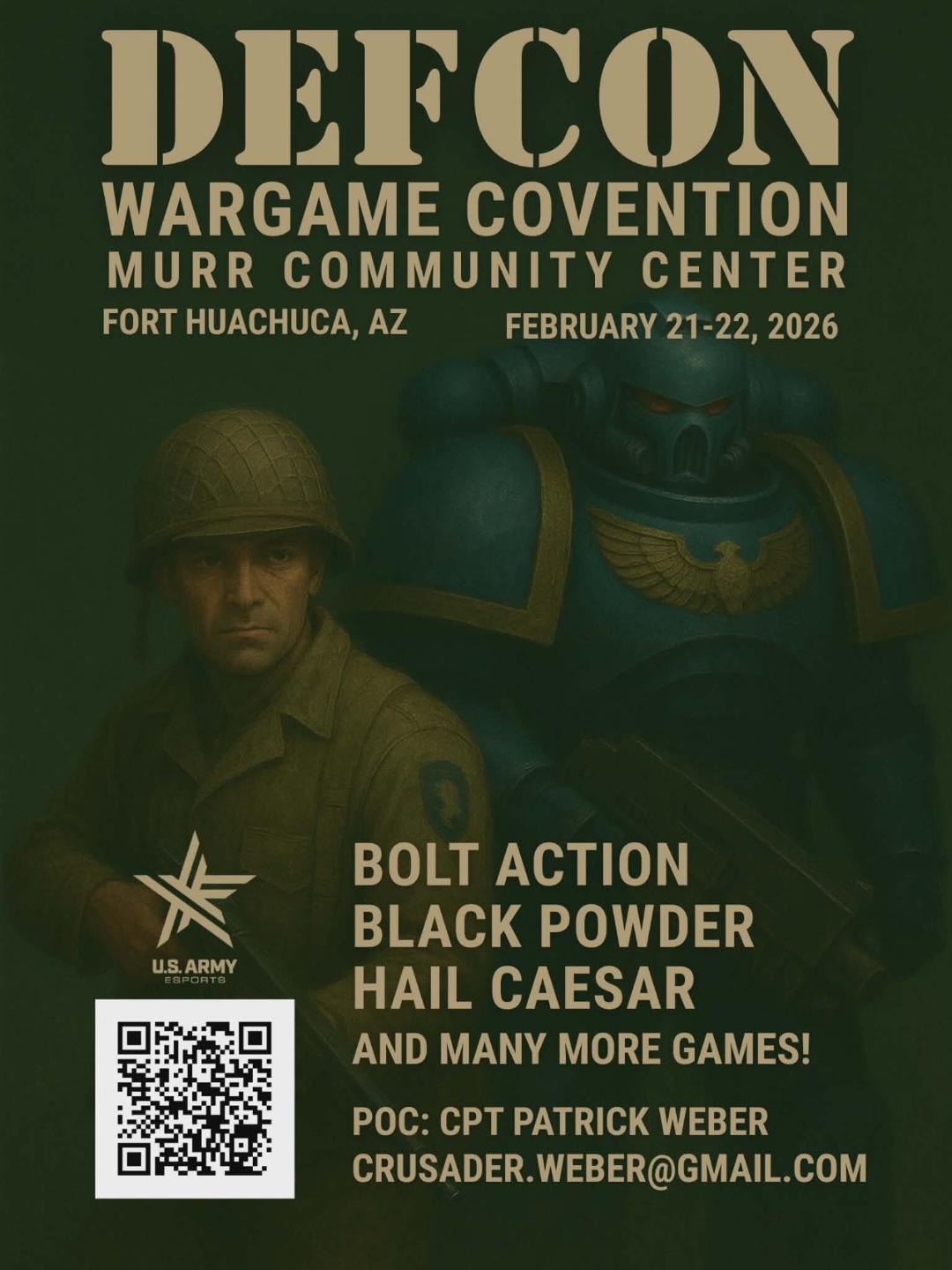 DEFCON Wargame Convention flyer
